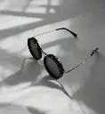 Rounded Polarized Glasses 1-9 Gears Adjustable Sunglasses...